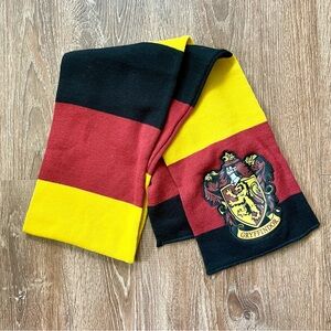 Bioworld Harry Potter Gryffindor Kids Scarf Black Red Yellow Gold